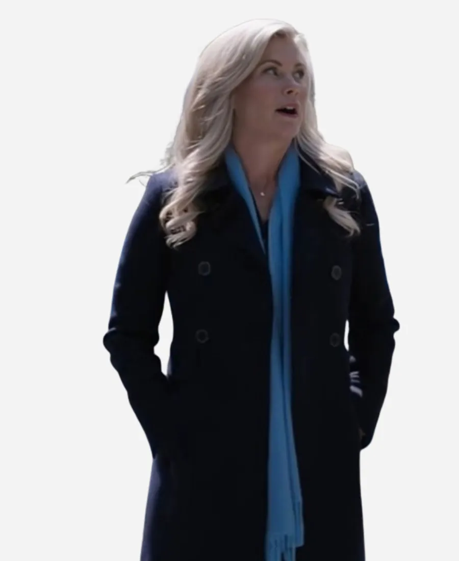 Alison Sweeney This Time Each Year Blue Coat Alison Sweeney This Time Each Year Blue Coat