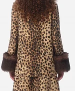 All’s Fair 2025 Naomi Watts Leopard Print Jacket - Brown