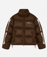 Amiri Bones Down Brown Puffer Jacket