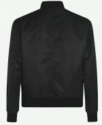  Anaheim Ducks Lightweight Black Full-Zip Nylon Bomber Jacket