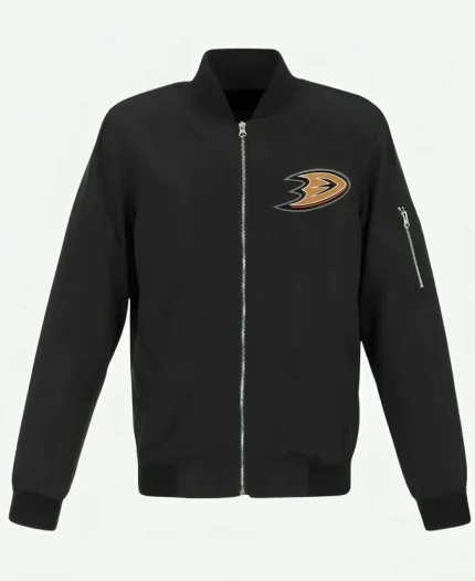 Anaheim Ducks Nylon Bomber Jacket