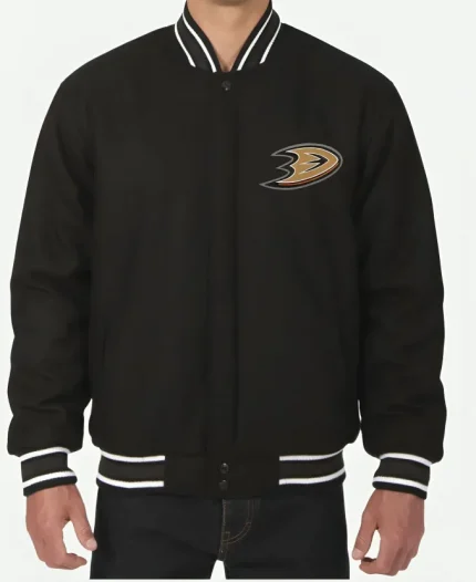 Anaheim Ducks Wool Varsity Jacket