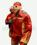 Anthony Joshua vs Jake Paul Fight Hulkamania Jacket