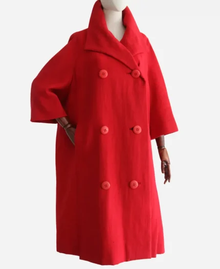 Ariana Grande Oversized Wool Trench Coat