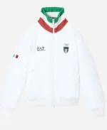 Armani Olympics Team Italy 2026 Winter EA7 Emporio White Jacket 