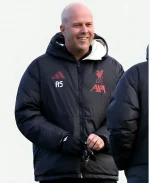 Arne Slot LFC Team Training Puffer Jacket