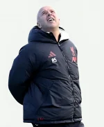 Arne Slot Liverpool F.C. Team Training Puffer Jacket