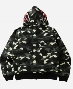 BAPE City Camo Shark Black Down Hooded Jacket