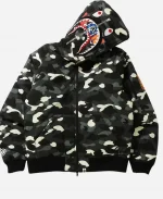 BAPE City Camo Shark Hoodie - Black