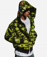 BAPE x CR7 Life Logo Shark Full Zip Hoodie