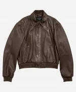 Balenciaga Men's Taxi Dark Brown Jacket