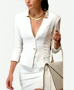 Batman V Superman Wonder White Blazer