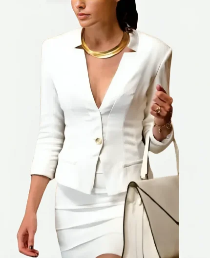 Batman V Superman Wonder White Blazer