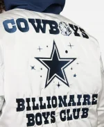 Billionaire Boys Club X Cowboys Satin Jacket - Gray