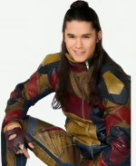 Booboo Stewart Descendants 3 Biker Style Jay Cosplay Costume Leather Jacket