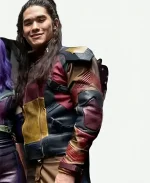 Booboo Stewart Descendants 3 Biker Style Jay Cosplay Leather Jacket