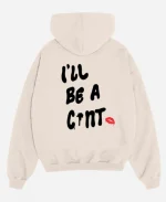 Breana Tiesi “IF YOU’RE A BITCH” Cream Hoodie