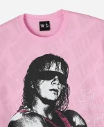 Bret Hart Pink T-Shirt