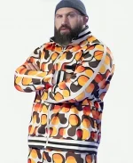 British Podcast Awards 2025 Joe Marler Multicolored Zip Up Track jacket