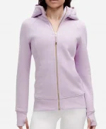 Brittany Snow Lilac Hoodie