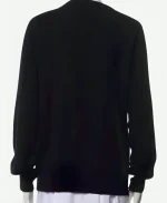 Bronwyn Newport The Real Housewives of Salt Lake City Black Printed Sweater