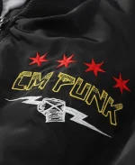 CM Punk Hooded Bomber Jacket