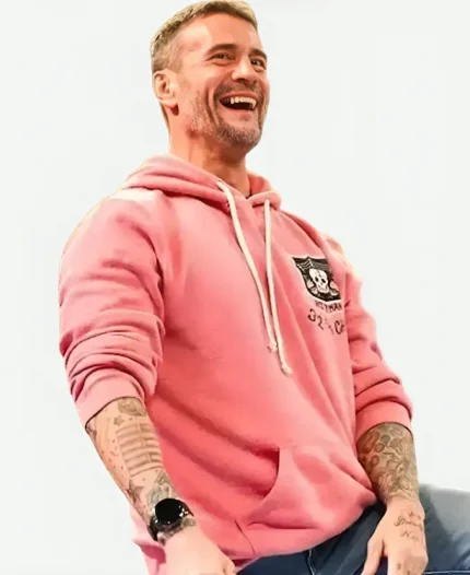 CM Punk Pink Hoodie