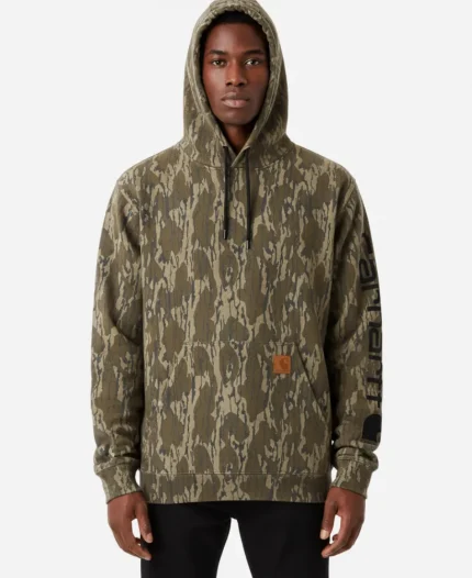 Carhartt Loose Fit Camo Hoodie