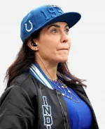 Carlie Irsay-Gordon Colts Black Bomber Jacket