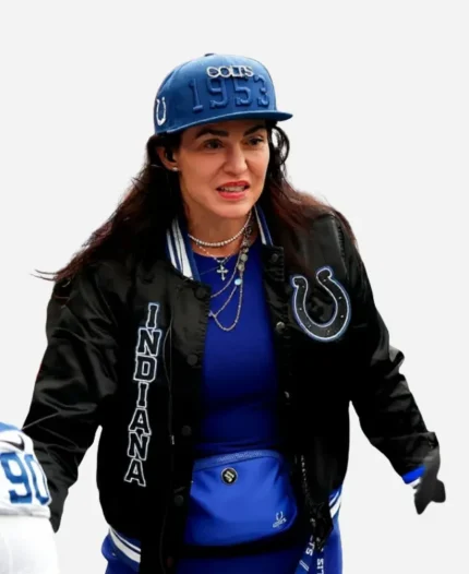 Carlie Irsay-Gordon Colts Bomber Jacket