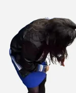 Carlie Irsay-Gordon Colts Bomber Jacket - Black