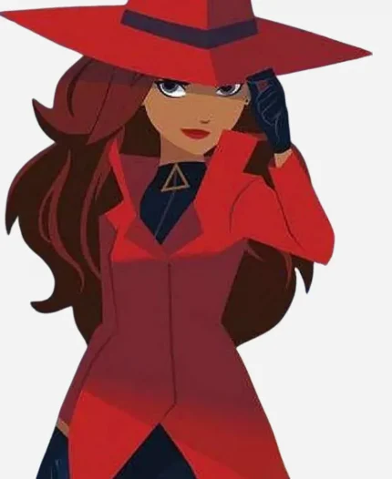 Carmen Sandiego Tv Show Season 02 Red Costume Coat