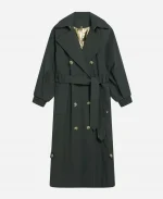 Celine Dark Ash TrenchCoat