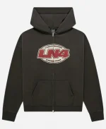 Charcoal Zip Hoodie - Lando Norris