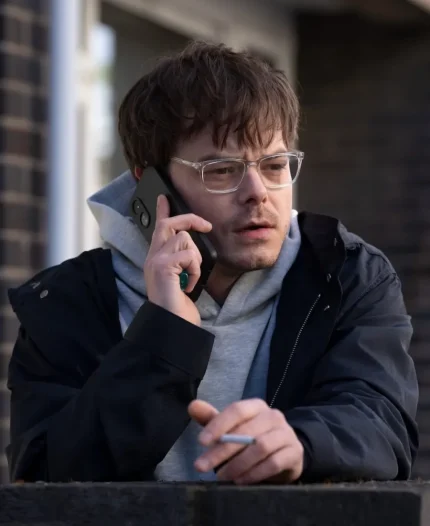 Charlie Heaton Industry 2026 Jim Dycker Jacket - Black