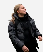 Chelsea UEFA Women’s Champions League Black Puffer Jacket