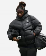 Chelsea UEFA Women’s Champions League Puffer Jacket - Black