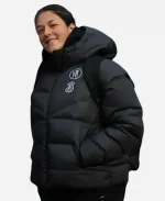 Chelsea UWCL Black Puffer Jacket