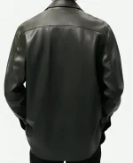 Chen Yuanwei Ride On 2023 Jing Wu Black Leather Jacket