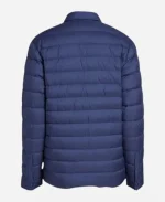 Chris Potter TV Series Heartland Tim Fleming Blue Puffer Jacket