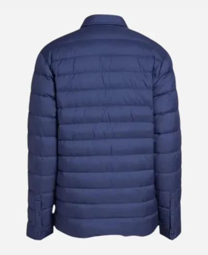Chris Potter TV Series Heartland Tim Fleming Blue Puffer Jacket