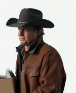 Chris Potter Tv Series Heartland Tim Fleming Leather Jacket - Brown