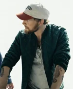 Christopher A Beautiful Life Elliott Green Quilted Bomber Jacket