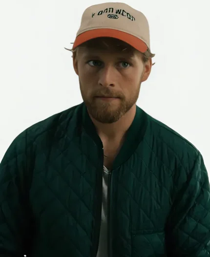 Christopher A Beautiful Life Elliott Quilted Bomber Jacket - Green