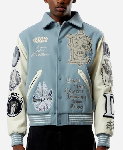 Civil x Star Wars Rebellion Varsity Jacket