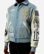 Civil x Star Wars Rebellion Varsity Jacket - Black & White