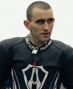 Harry Melling Pillion Black Racer Jacket - Image 3