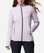 Columbia Crystal Leaf Full Zip white Jacket