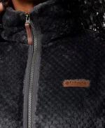 Columbia Fire Side Sherpa Full Zip Black Fleece Jacket