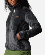 Columbia Fire Side Sherpa Full Zip Fleece Jacket - Black